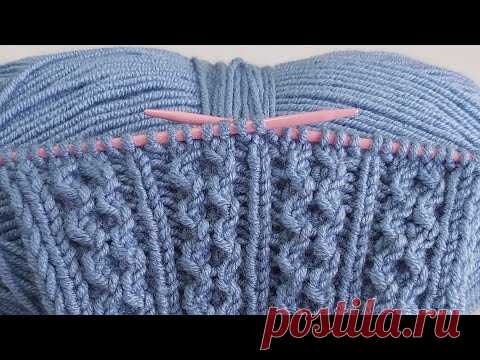 İki günde yelek örün okadar kolay 💐iki şiş örgü model anlatımı 💐crochet knitting