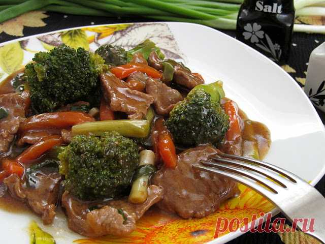 Постигая искусство кулинарии... : Говядина с овощами по-тайски