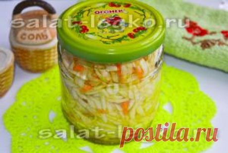 Закуска из кабачков с морковью и чесноком на зиму: рецепт с фото