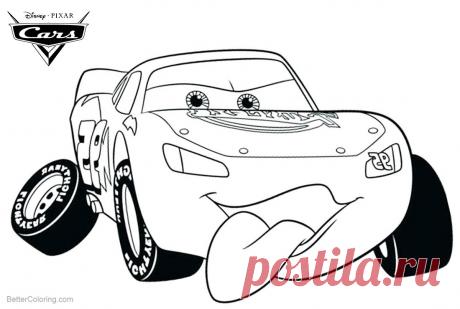 Lighting Mcqueen Coloring - Green Valley Floyd