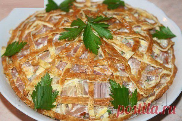 Салат «Корзинка» - Настоящий ШЕДЕВР среди салатов!