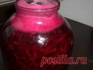 Очищающий Свекольный квас.