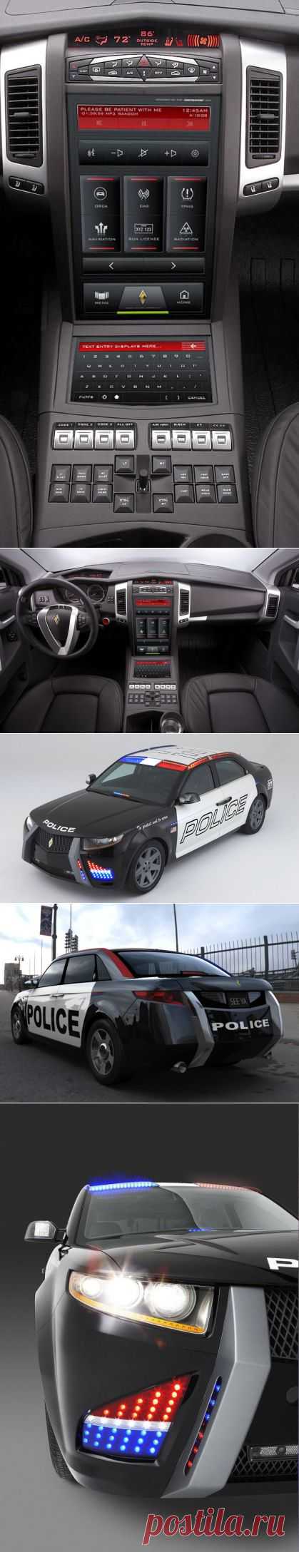 Police Car In Usa