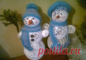 Поделки из ниток мулине и шерсти своими руками (фото)