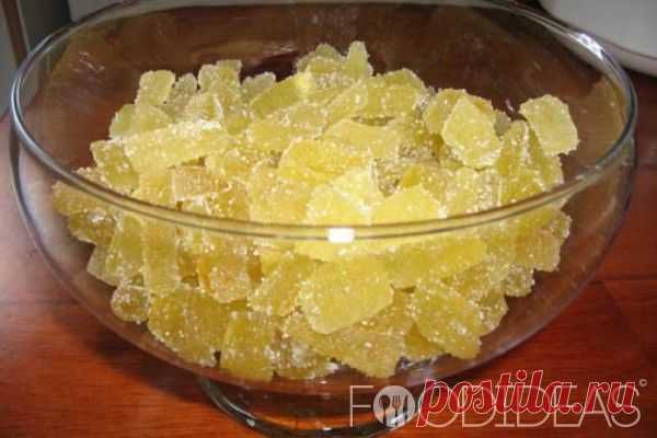 Цукаты из дыни - рецепт приготовления с фото