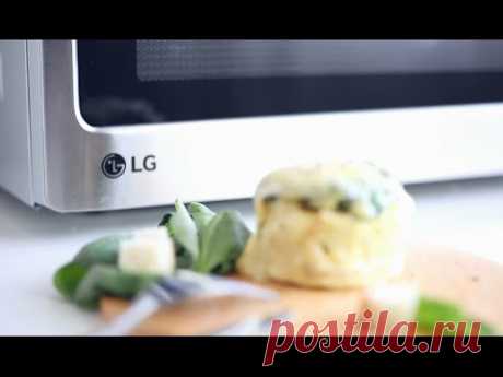 Рецепты от LG: Мини-киш со шпинатом