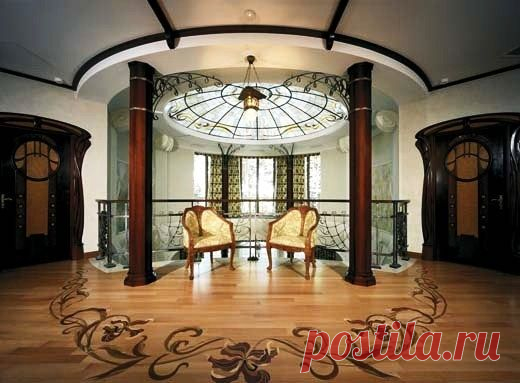 Стиль арт-нуво Дом Вилла Свобода Подмосковья, России | Interior Design Files