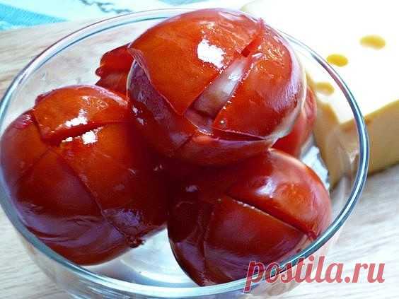 Помидоры как из бочки без уксуса