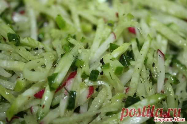 Салат для весны, поста, похудания и просто Вкусный! - Рецепты для очень занятой мамы - Страна Мам