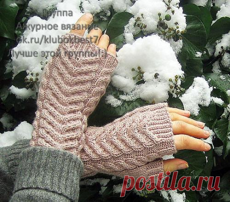 Митенки, перчатки, рукавички | Клубок