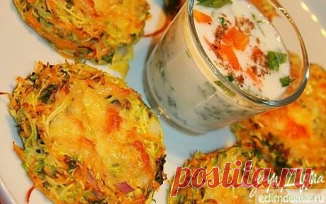 Оладьи кабачковые без муки. Секреты стройности