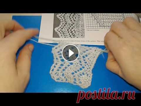 Кайма.Шетландский узор спицами.МК 50.ажурные узоры.пуховые. Кайма.Шетландский узор спицами.МК 50.ажурные узоры.пуховые....