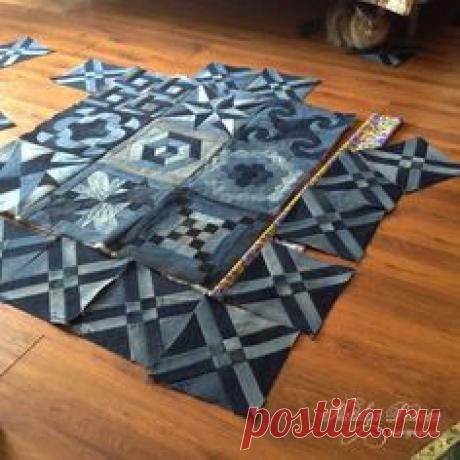 Idee per riciclare jeans vecchi e creare un copriletto in jeans personalizzato - DiyForYou