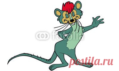 rodent with tail из vadim0001. Роялти-фри вектор #65971847 на Fotolia.ru