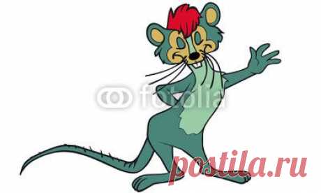 rodent with tail из vadim0001. Роялти-фри вектор #65971847 на Fotolia.ru