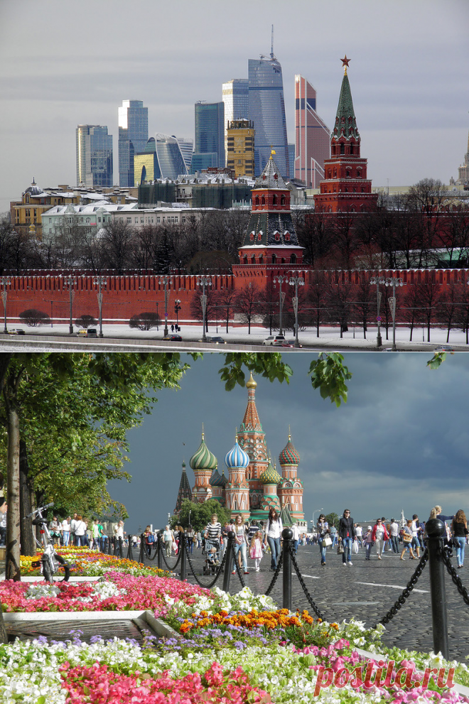 САМЫЕ КРАСИВЫЕ И НЕОБЫЧНЫЕ РАКУРСЫ МОСКВЫ