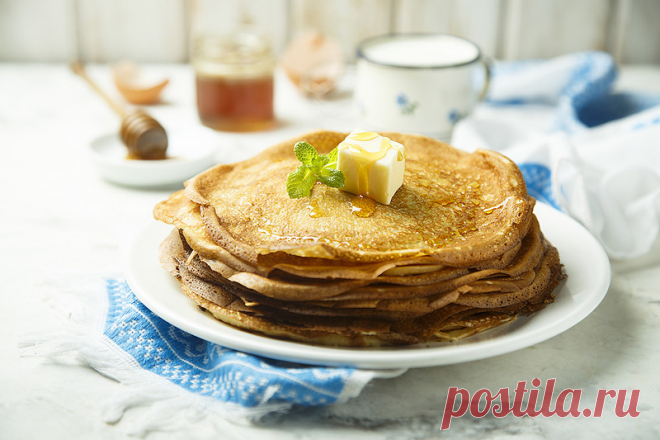 Блины! А как иначе?:) Французские крепы из книги French Kitchen by Serge Dansereau. — Живой Журнал