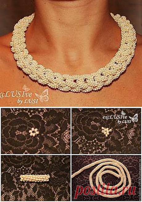 Ожерелье Pearl passion - Ярмарка Мастеров - ручная работа, handmade