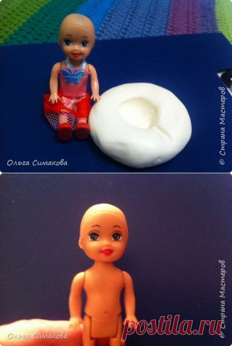 Молд для кукольного лица | Страна Мастеров