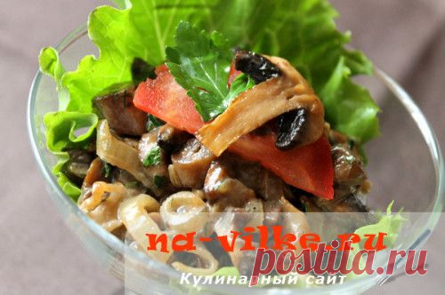 Шампиньоны со сливками - быстро и вкусно!