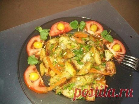 Жареная картошка "Хозяйка отдыхает"