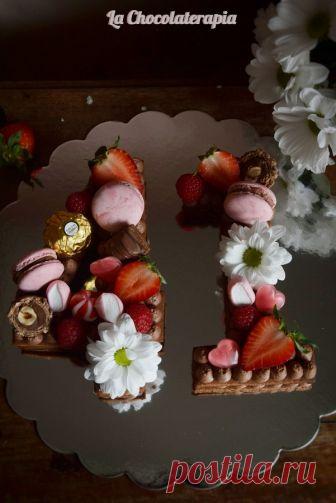 2018 тенденция торта от шоколадови номера - шоколадоза