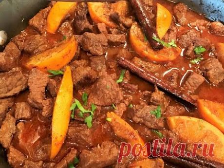 МЯСО ПО- ГАВАЙСКИ. Нежное и сочное в пикантном соусе. Во рту тает.  Meat Hawaiian style.