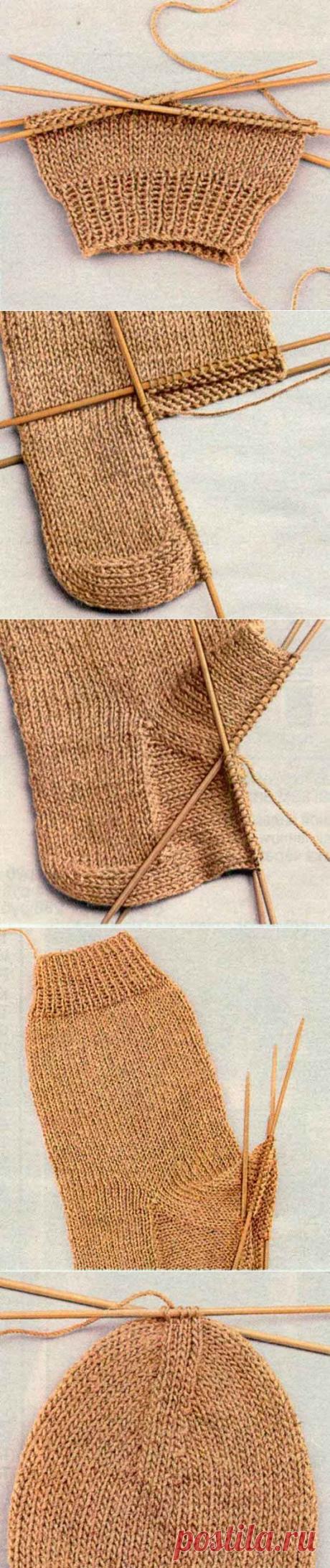 Азбука вязания (как связать носок) | Варварушка-Рукодельница