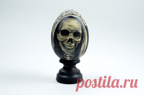 Русская рука окрашенные деревянные яйца Пасха Дева Мария | Etsy