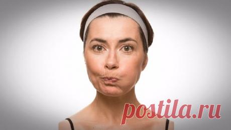 Заметила, что кожа вокруг губ стала обвисать? Немедленно сотри «складки скорби» с лица!