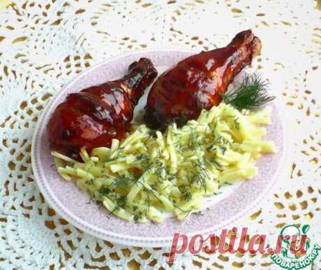 Куриные ножки в острой глазури - Вкусно с Любовью - медиаплатформа МирТесен Один из лучших рецептов приготовления курицы, на мой взгляд. Готовится просто, а вкус получается замечательный! Ингредиенты для «Куриные ножки в острой глазури»: Голень куриная — 12 шт Соевый соус — 6..7 ст. л. Мед — 2..3 ст. л. Табаско (или харисса и т.п. - любой острый соус) — 1 ст. л. Пюре