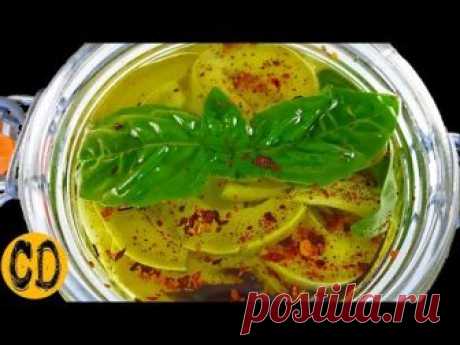 Обязательно попробуйте! Ароматнейшие хрустящие кабачки по-итальянски на зиму. Антипасти Соттолио