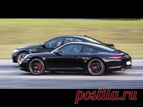 Porsche 991 Carrera 2S (911) PDK vs BMW M5 F10 (both stock)