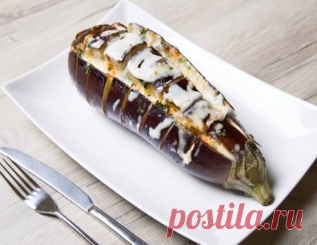 Баклажаны запеченные с моцареллой - рецепт приготовления с фото от Maggi.ru
