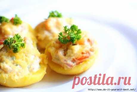 Фаршированный картофель