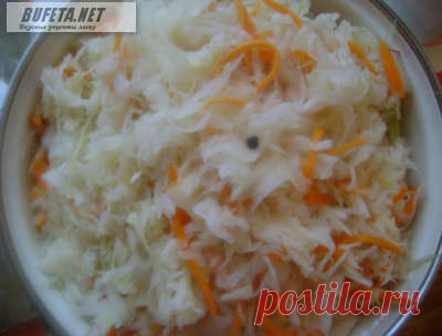 Рецепт квашеной капусты