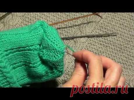 Носки с косами (Часть 3) - Socks with cables (Part 3)