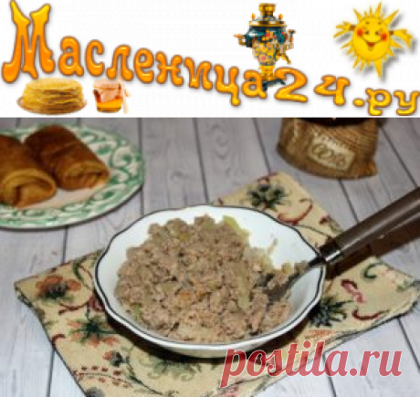 Как приготовить начинку для блинчиков из фарша