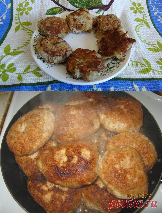 Рыбные котлеты. Рецепты с фото от Сибмам - Рыба и морепродукты