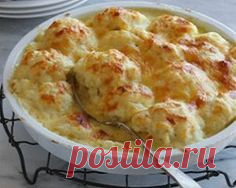 Цветная капуста с сыром