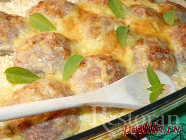 Куриные шарики в сливочно-сырном соусе