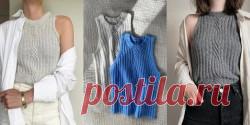 Топ в резинку Twist Loop - Вяжи.ру