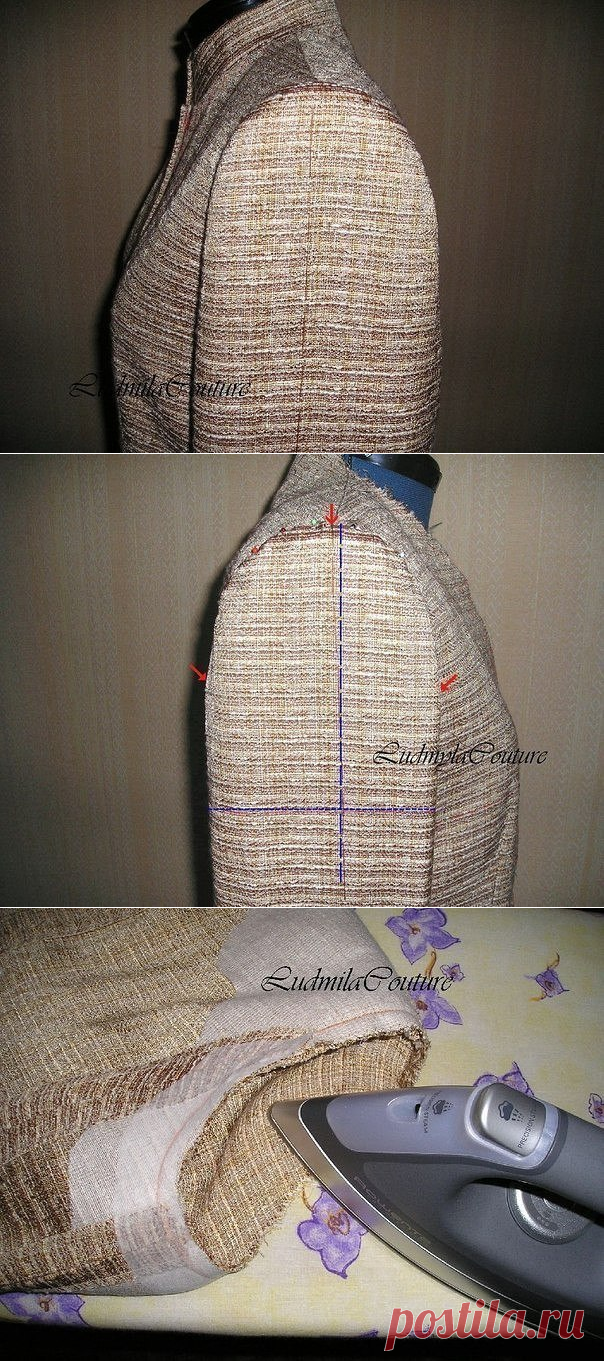 Технология посадки рукава — Сделай сам, идеи для творчества - DIY Ideas