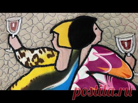 КАРТИНА ИЗ ТКАНИ «ПОДРУГИ». Обзор.