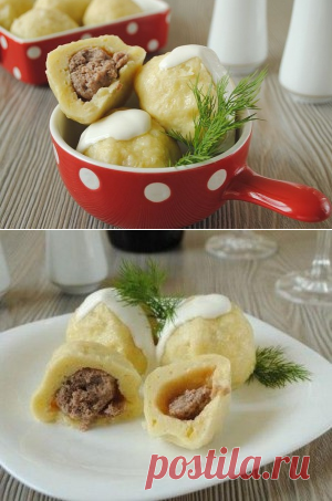 Картофельные клецки с мясом - любимое блюдо в Германии | Четыре вкуса