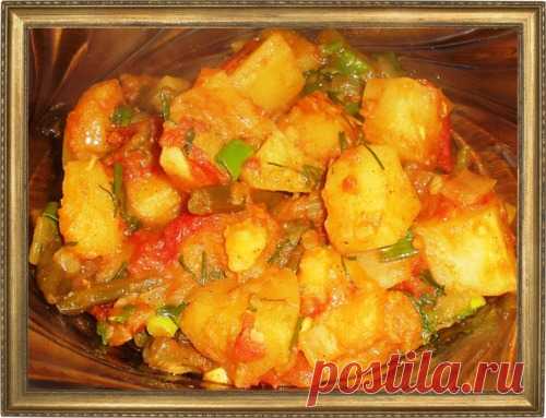 КАРТОФЕЛЬНОЕ КАРРИ