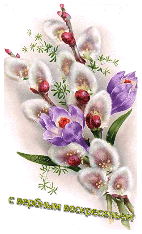 С Вербным воскресеньем!