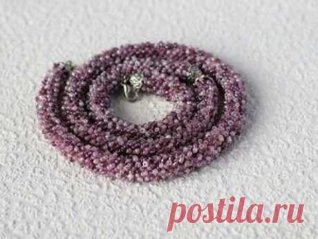 Как связать пышный жгут из бисера - Ярмарка Мастеров - ручная работа, handmade