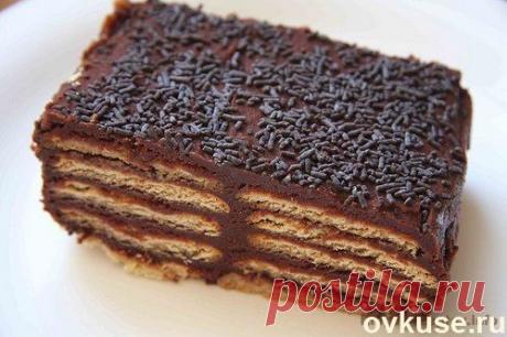 ВАРИАНТЫ ТОРТОВ ИЗ ПЕЧЕНЬЯ (без выпечки) - Простые рецепты Овкусе.ру