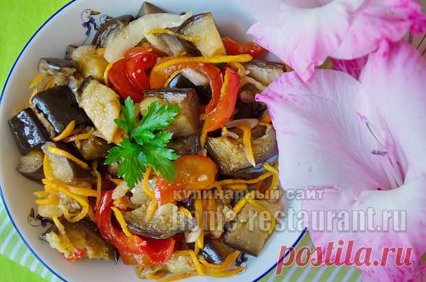 Баклажаны на зиму по-корейски: рецепт с фото пошагово